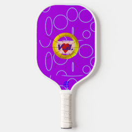 Cooles Lila Pickleball Paddel Pickleball Schläger