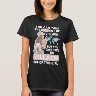 Cooles Mädchen aus der Stadt Villach Stolz Villac T-Shirt