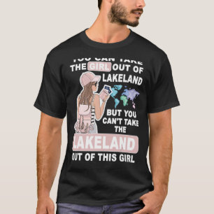 Cooles Mädchen aus Lakeland City Proud Lakeland Gi T-Shirt