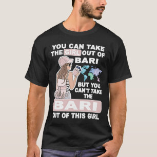 Cooles Mädchen von Bari City Proud Bari Girl T-Shirt