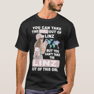 Cooles Mädchen von Linz City Proud Linz Girl T-Shirt