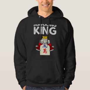 Cooles Mahjong Design für Männer Jungs Spielfeld M Hoodie