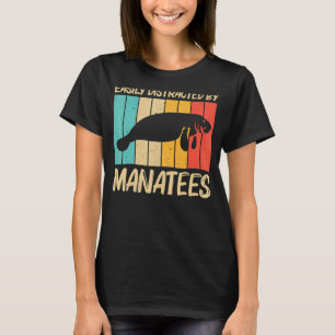 Cooles Manatea für Männer Weidenmeerkuh Rette Mana T-Shirt