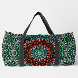 Cooles marokkanisches Themed Mandala Pattern Duffle Bag