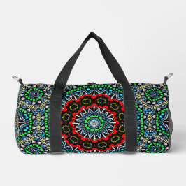 Cooles marokkanisches Themed Mandala Pattern Duffle Bag