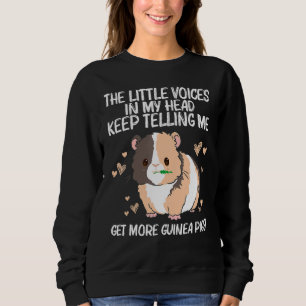 Cooles Meerschweinchen für Männer Frauen Wheek Flu Sweatshirt