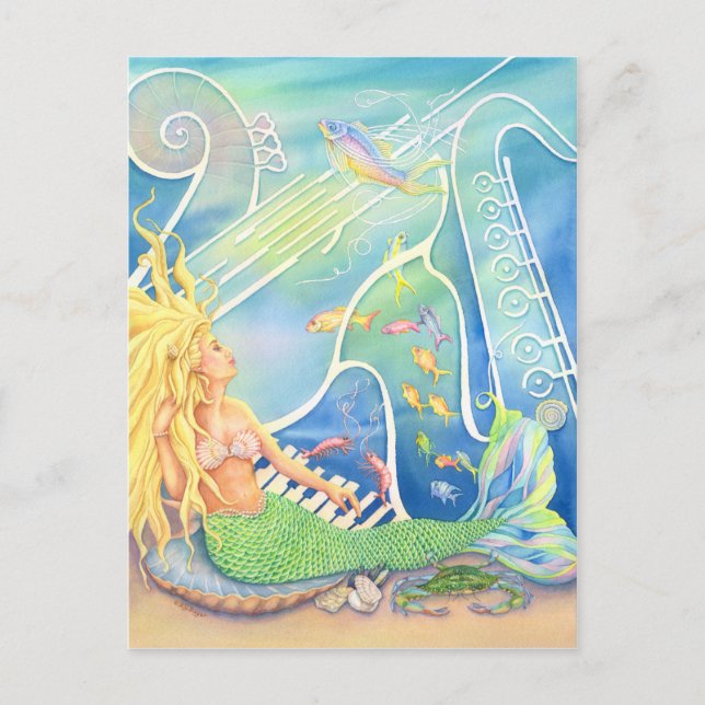 Cooles MeerSitzungen Postkarte (Vorderseite)