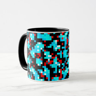 Cooles mehrfarbiges Muster Tasse