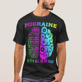 Cooles Migrationgedächtnis Weniger Halluzinationen T-Shirt