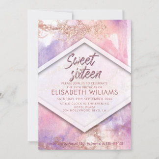 Cooles modernes Duftwasser Einladung