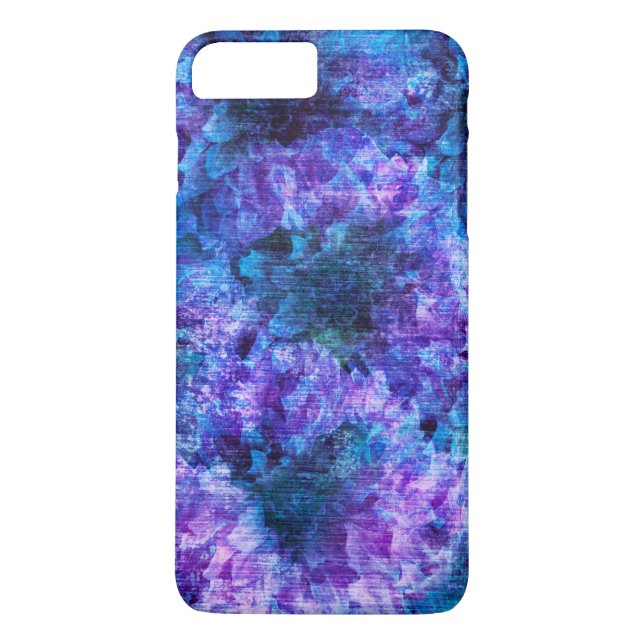 Cooles, modernes, einzigartiges Muster der Blume Case-Mate iPhone Hülle (Rückseite)