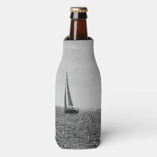 Cooles modernes Foto von Segelbooten im Sommer Flaschenkühler