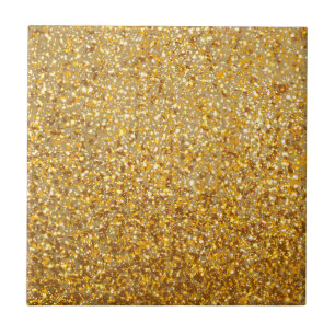 COOLES MODERNES GOLD MIT GLITZER FLIESE