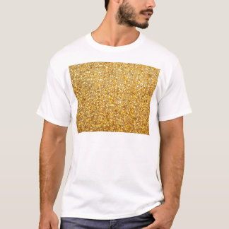 COOLES MODERNES GOLD MIT GLITZER T-Shirt