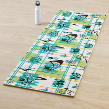 Cooles, modernes inspiriertes Madras-Muster Mitte
