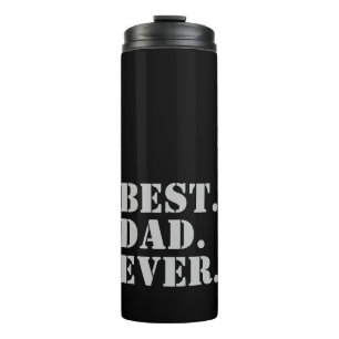 Cooles modernes männliches Design Bester Vater übe Thermosbecher