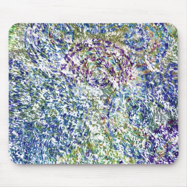 Cooles, modernes, trendiges, buntes, abstraktes Am Mousepad (Vorne)
