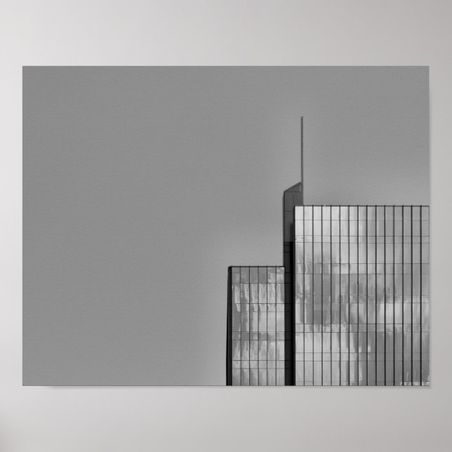 Cooles, modernes urbanes Foto Poster (Vorne)