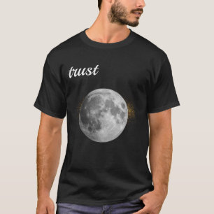 Cooles Mond-Grafik-T-Shirt für Herren - Künstleris T-Shirt