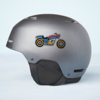 Cooles Motorrad Aufkleber