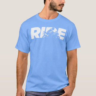 Cooles Motorrad für Männer Frauen Sport Fahrt Moto T-Shirt