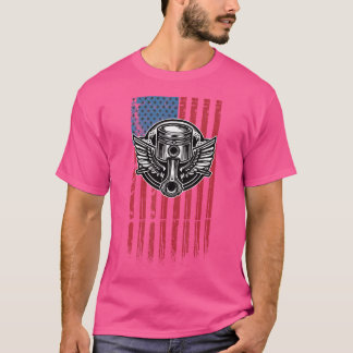 Cooles Motorrad für Motorradrennen Lustig T-Shirt