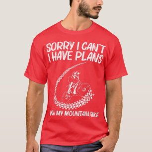 Cooles Mountainbike für Männer Frauen Mountainbike T-Shirt