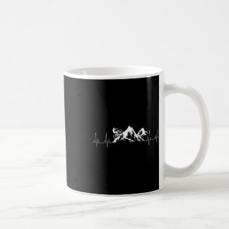 Cooles Mountainbike-Geschenk Herzschlag Lustiges F Kaffeetasse