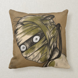 Cooles Mummy Monster Girl Zombie Kissen