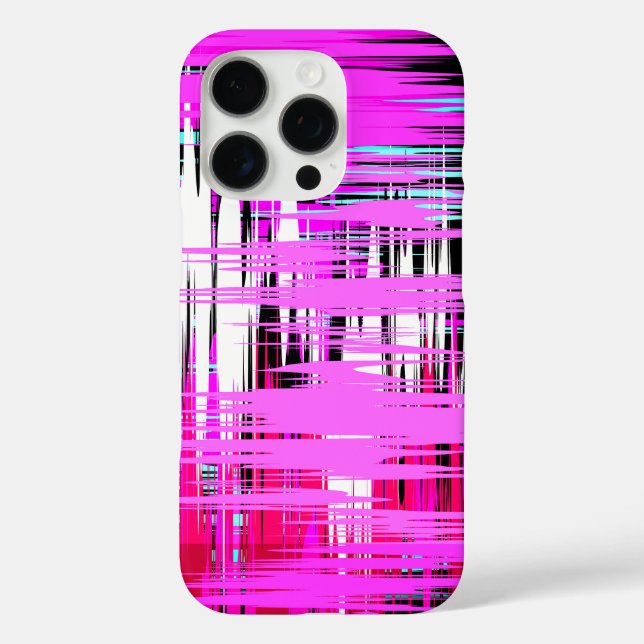 Cooles Musterdesign iPhone 16 Pro Hülle (Rückseite)