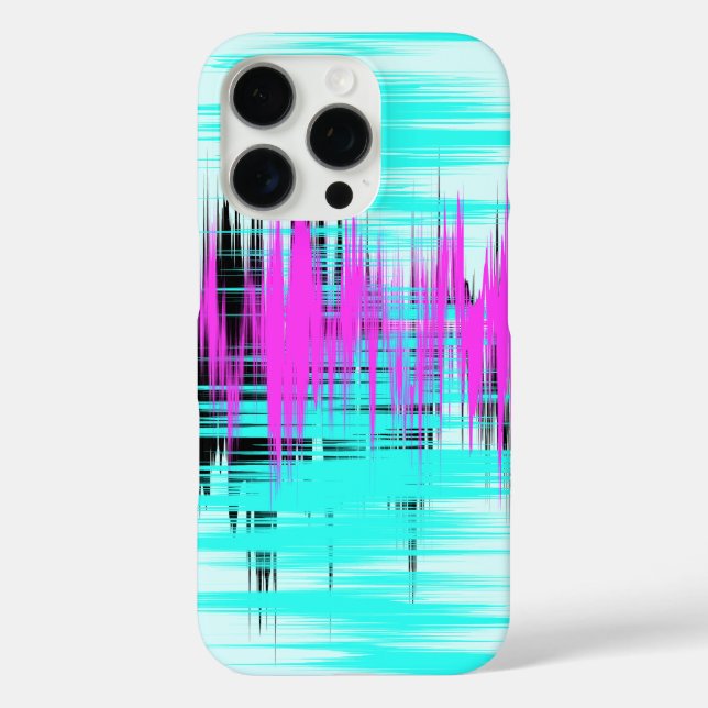 Cooles Musterdesign iPhone 16 Pro Hülle (Rückseite)