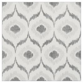 Cooles neutrales graues und weißes Tribal Stoff