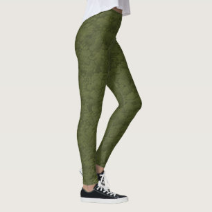 cooles niedliches, grün-grünes Glitzer Leggings