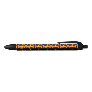 Cooles Niedliches Orange Halloween Kürtenmuster Kugelschreiber