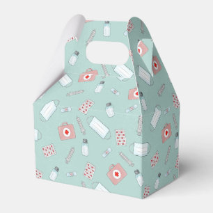 cooles Nurse-Fliesenmuster Geschenkschachtel