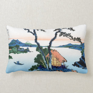 Cooles orientalisches japanisches Hokusai Fuji Lan Lendenkissen