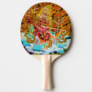 Cooles orientalisches Mandala thangka goss orienta Tischtennis Schläger