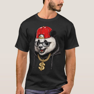 Cooles Panda Streetwear T-Shirt – Urbane Trendstyl