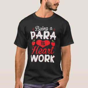 Cooles Paradies für Damen und Herren Para Lehreri T-Shirt