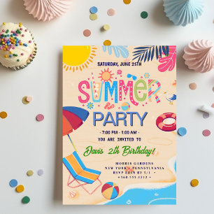 COOLES Party Einladung