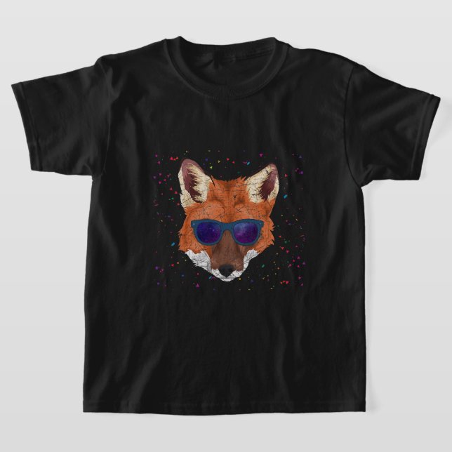 Cooles Party Tiersonnenbrille Funny Forest Animal  T-Shirt (Ablage )