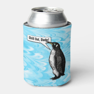 Cooles Penguin-Gespräch (personalisiert) Dosenkühler