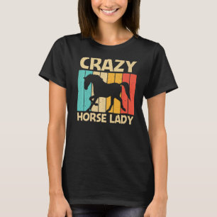 Cooles Pferd für Frauen Mama Reiten T-Shirt