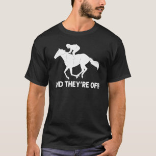 Cooles Pferderennen für Männer - Pferderennen - Fr T-Shirt