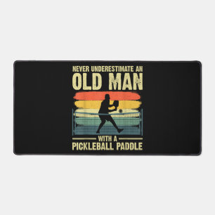 Cooles Pickleball-Design für Männer Opa Pickleball Schreibtischunterlage