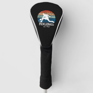 Cooles Pickleball-Sportdesign für Pickleball Golf Headcover