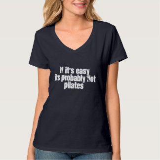 cooles pilates T - Shirt-Sprichwort T-Shirt