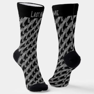 Cooles Pinselstrichmuster Socken