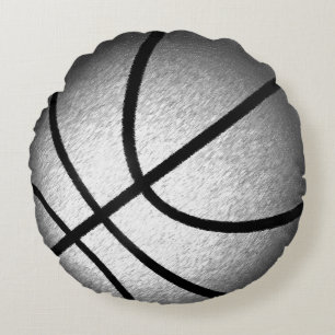 Cooles poliertes Farbrundes Basketball-Kissen Rundes Kissen