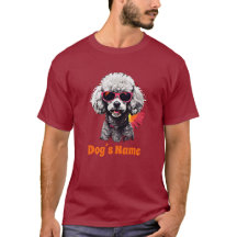 Cooles Poodle mit Sonnenbrille